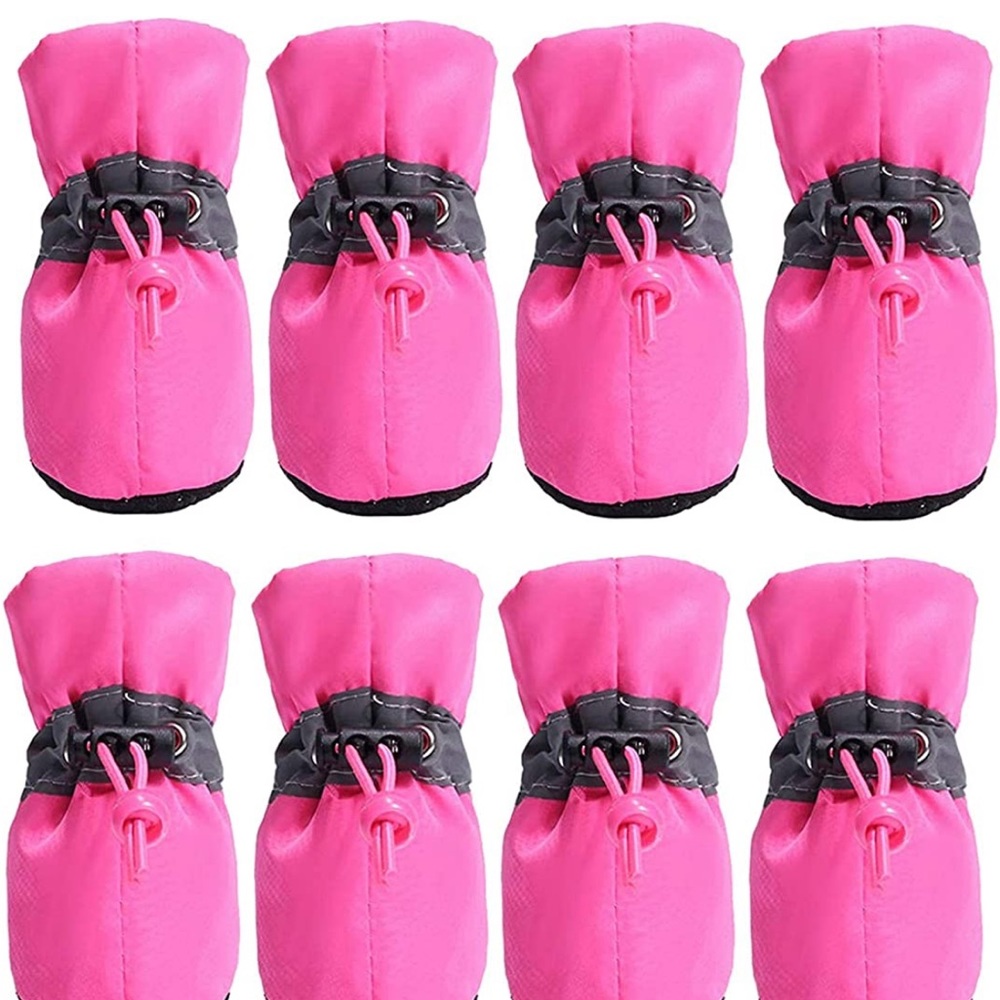 8PCS Dog Boots for Small to Large Dogs